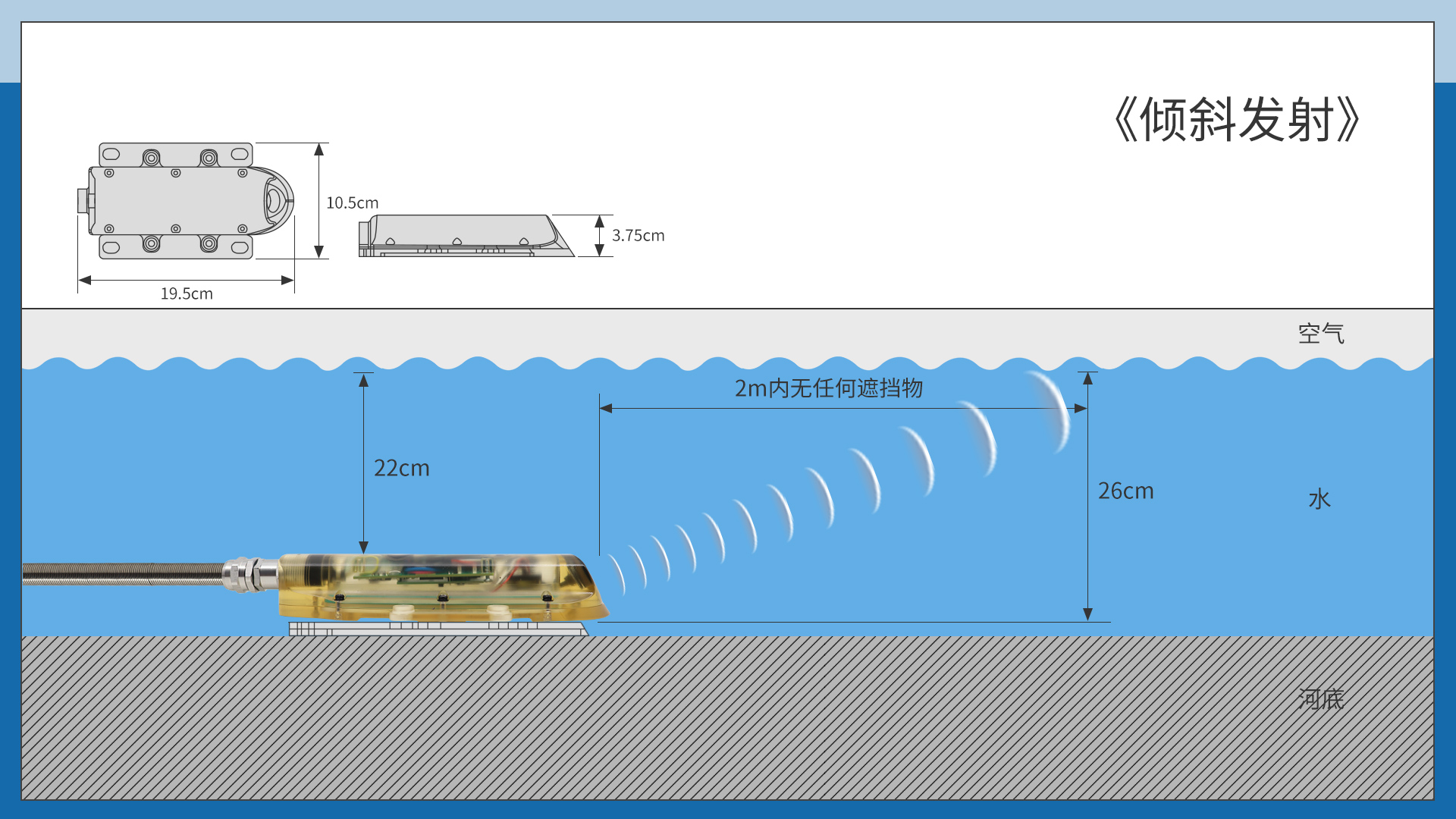 小型超聲波多普勒流速儀 小型超聲波多普勒流速儀